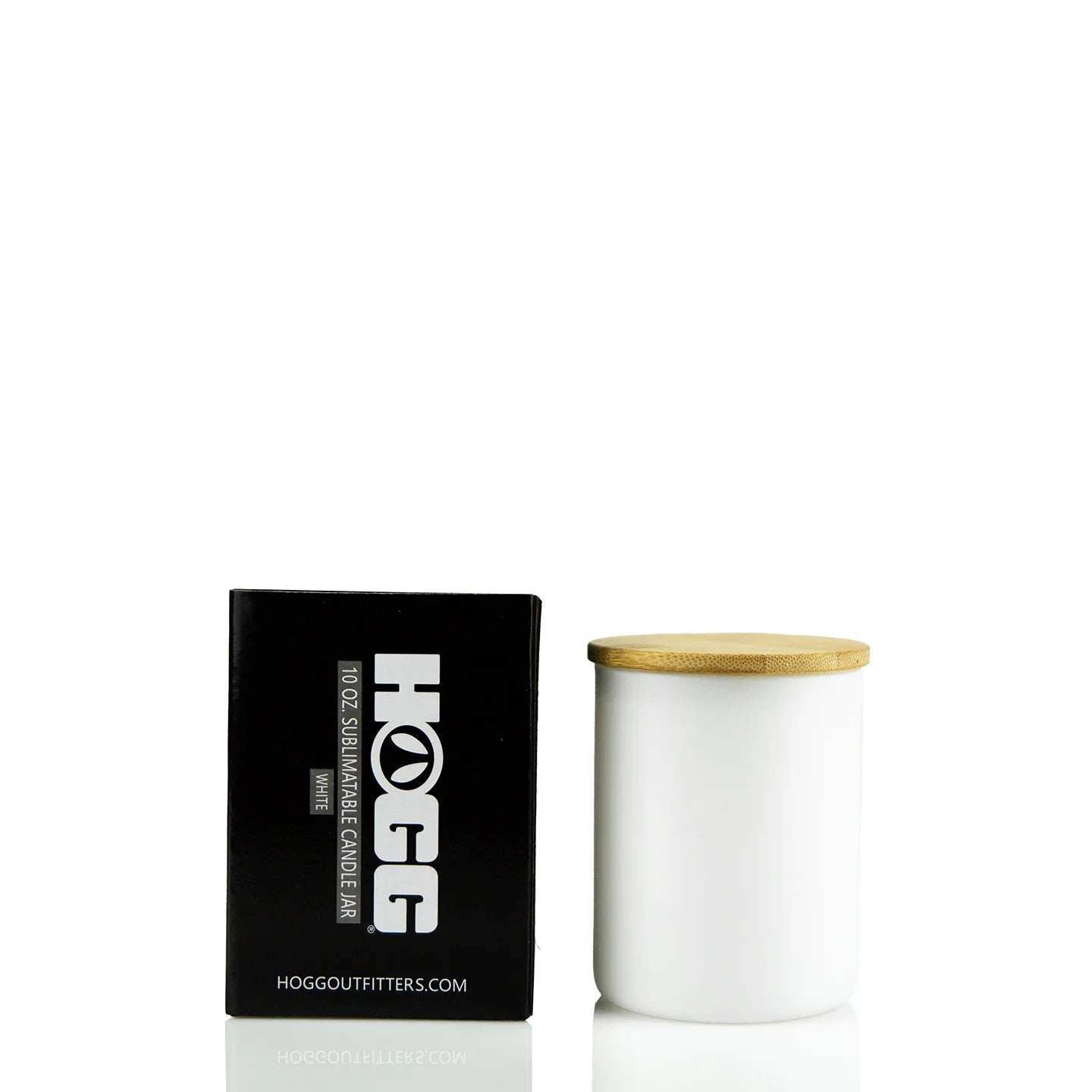 10oz Sublimatable Candle Jar - White