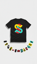 Midnight asphalt signature logo t-shirt